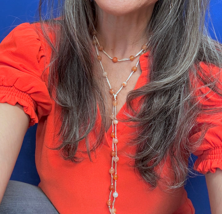 Honey Agate BackBeads