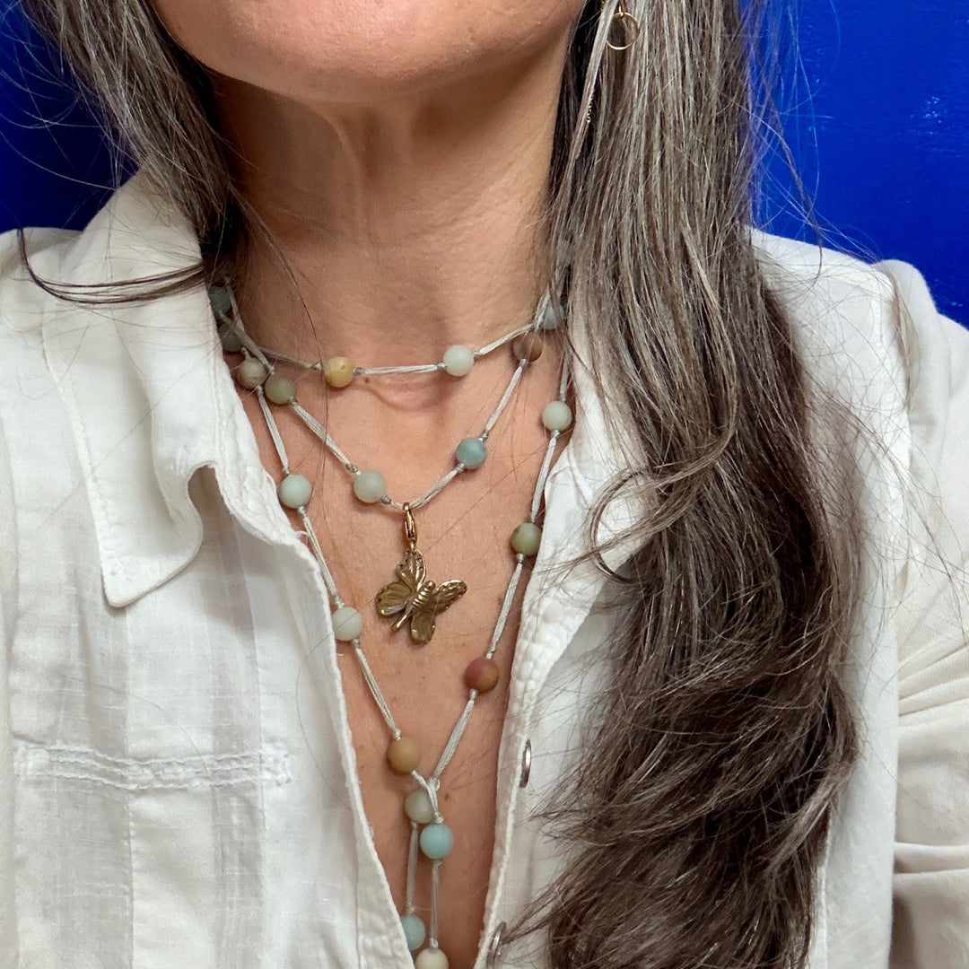 Mixed Amazonite - Tumbled Ocean Spirit