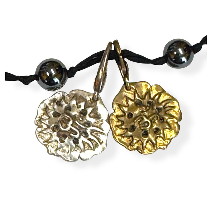 Om in the Lotus Flower tag