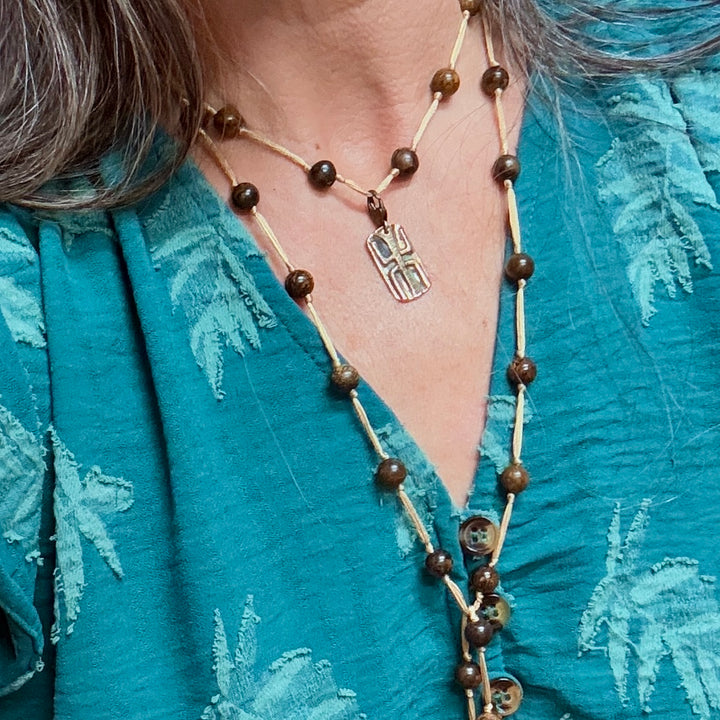 Bronzite BackBeads